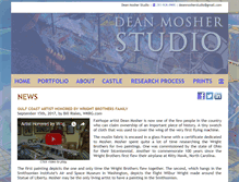 Tablet Screenshot of deanmosher.com
